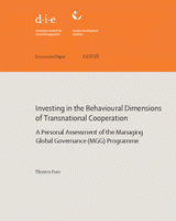 Investing in the behavioural dimensions of transnational cooperation: a personal assessment of the Managing Global Governance (MGG) Programme
