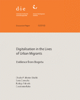 Digitalisation in the lives of urban migrants: evidence from Bogota