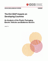 The EU-CEAP impacts on developing countries: an analysis of the plastic packaging, electric vehicles and batteries sectors