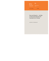 Poor and powerful - the rise of China and India and the implications for Europe Poor and powerful - the rise of China and India and the implications for Europe