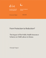 From protection to reduction? The impact of the public health insurance scheme on child labour in Ghana