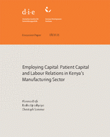 Employing capital: patient capital and labour relations in Kenya’s manufacturing sector