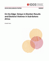 On the edge: delays in election results and electoral violence in Sub-Sahara Africa