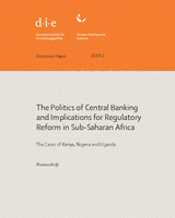 The politics of central banking and implications for regulatory reform in sub-Saharan Africa: the cases of Kenya, Nigeria and Uganda