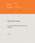 Global public goods: a concept for framing the post-2015 agenda?