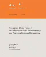 Comparing global trends in multidimensional and income poverty and assessing horizontal inequalities