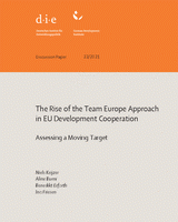 The rise of the Team Europe approach in EU development cooperation: assessing a moving target