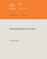 Arbeitsplatzoffensive für Afrika