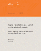 Capital flows to emerging market and developing economies: global liquidity and uncertainty versus country-specific pull factors