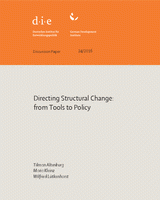 Directing structural change: from tools to policy