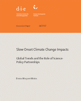 Slow onset climate change impacts: global trends and the role of science-policy partnerships