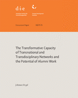 The transformative capacity of transnational and transdisciplinary networks and the potential of alumni work