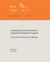 Linking results-based aid and capacity development support: conceptual and practical challenges