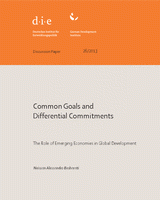 Common goals and differential commitments: the role of emerging economies in global development