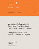Mechanisms for governing the Water-Land-Food Nexus in the Lower Awash River Basin, Ethiopia: ensuring policy coherence in the implementation of the 2030 Agenda