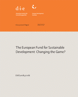 The European Fund for Sustainable Development: changing the game?
