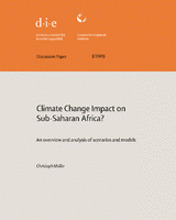 Climate change impact on Sub-Saharan Africa: an overview and analysis of scenarios and models