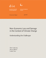 Non-economic loss and damage in the context of climate change: understanding the challenges
