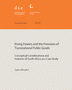 Rising powers and the provision of transnational public goods: conceptual considerations and features of South Africa as a case study