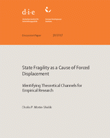 State fragility as a cause of forced displacement: identifying theoretical channels for empirical research