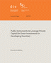 Public instruments to leverage private capital for green investments in developing countries