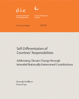 Self-differentiation of countries’ responsibilities: addressing climate change through intended nationally determined contributions