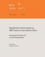 Digitalisation and its impact on SME finance in Sub-Saharan Africa: reviewing the hype and actual developments