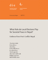 What role do local elections play for societal peace in Nepal? Evidence from post-conflict Nepal