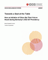 Towards a seat at the table: how an initiative of cities got their voices heard during Germany’s 2022 G7 presidency