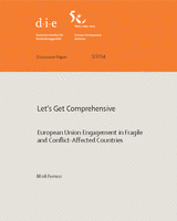 Let’s get comprehensive: European Union engagement in fragile and conflict-affected countries