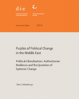 Puzzles of political change in the Middle East: political liberalisation, authoritarian resilience and the question of systemic change