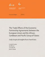 The trade effects of the Economic Partnership Agreements between the European Union and the African, Caribbean and Pacific Group of States: early empirical insights from panel data