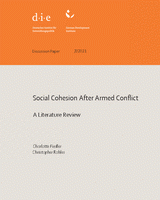 Social cohesion after armed conflict: a literature review
