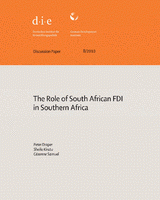 The role of South African FDI in Southern Africa