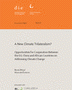 A new climate trilateralism? Opportunities for cooperation between the EU, China and African countries on addressing climate change