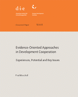 Evidence-oriented approaches in development cooperation: experiences, potential and key issues