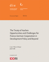 The Treaty of Aachen: opportunities and challenges for Franco-German cooperation in development policy and beyond