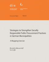 Strategies to strengthen socially responsible public procurement practices in German municipalities: a mapping exercise