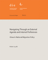 Navigating through an external agenda and internal preferences: Ghana’s national migration policy