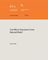 Can micro-insurance cover natural risks?
