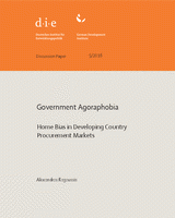 Government agoraphobia: home bias in developing country procurement markets
