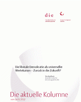 Die liberale Demokratie als universeller Wertekanon – Zurück in die Zukunft?