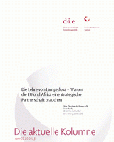 Die Lehre von Lampedusa – Warum die EU und Afrika eine strategische Partnerschaft brauchen