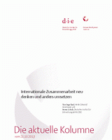 Internationale Zusammenarbeit neu denken und anders umsetzen