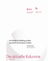Ein friedlicher Wahltag in Mali garantiert noch keinen Frieden