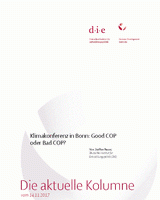 Klimakonferenz in Bonn: Good COP oder Bad COP?