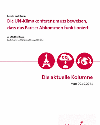 Die UN-Klimakonferenz muss beweisen, dass das Pariser Abkommen funktioniert