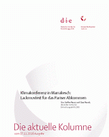 Klimakonferenz in Marrakesch: Lackmustest für das Pariser Abkommen