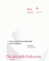 Die europäische Handelspolitik in der Sackgasse