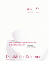 Welche Auswirkungen haben sie für Entwicklungsländer?